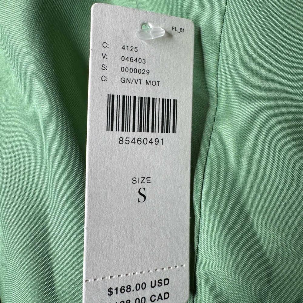 Anthropologie Hutch Deep-V Ruffled Romper in Emerald Green, Size small - Picture 6 of 13